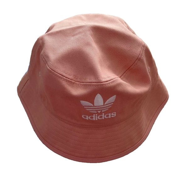 Adidas GN4906 Trefoil Bucket Hat Vapor Pink - Picture 1 of 2